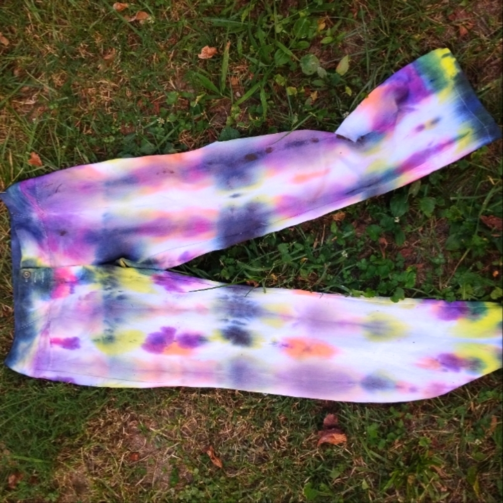 Colorful Tie-Dye Pants